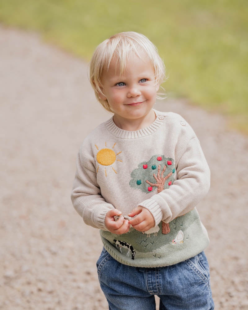 HUNTER FARM ORGANIC KNITTED JUMPER
