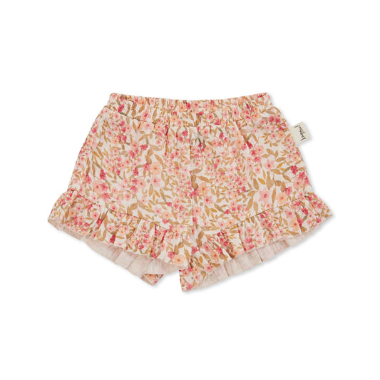 FRILL SHORT - SPRING BLOSSOM