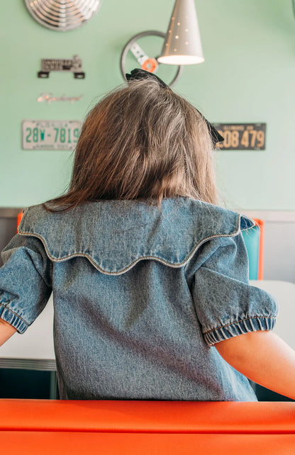 LUNA DENIM DRESS