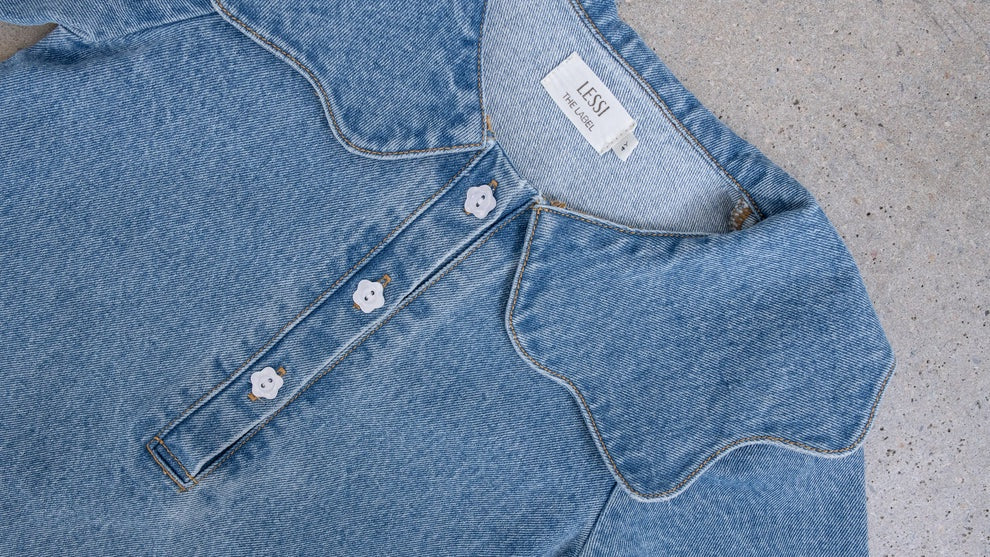 LUNA DENIM DRESS