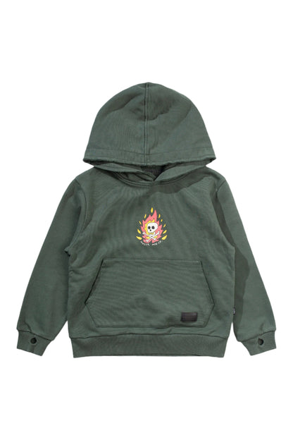 CHASE ME HOODY - OCEAN GREEN