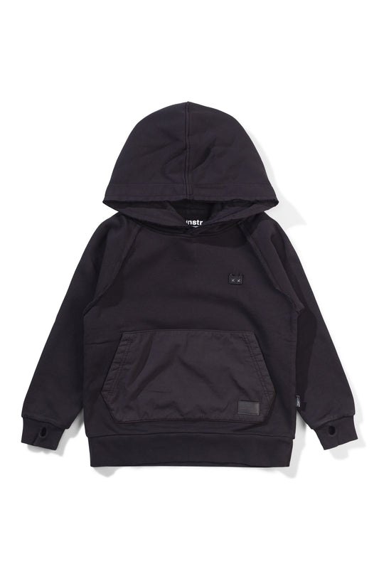 EASY HOODY - WASHED BLACK