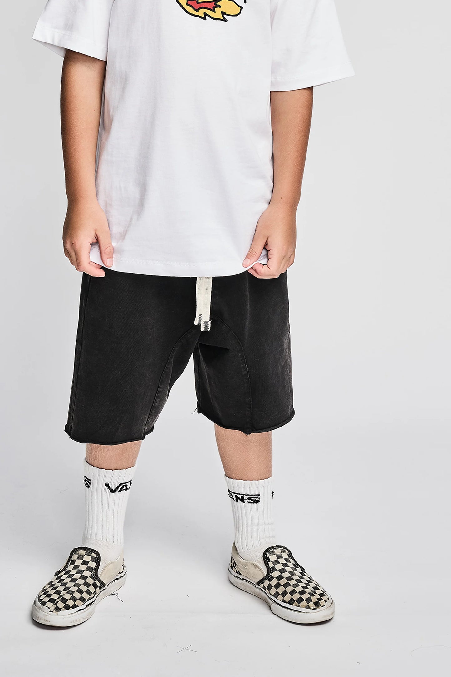 RUGBYFAVE SHORT - MINERAL BLACK