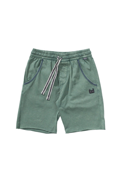 NEWFAVE SHORT - MINERAL GREEN