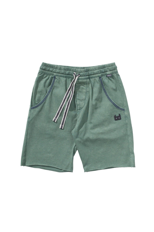 NEWFAVE SHORT - MINERAL GREEN