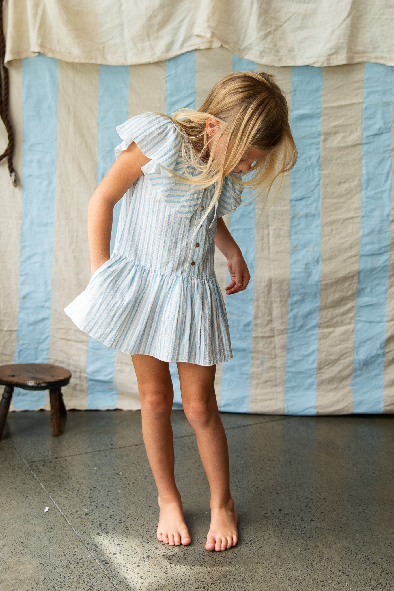 MARGOT DRESS - STRIPE