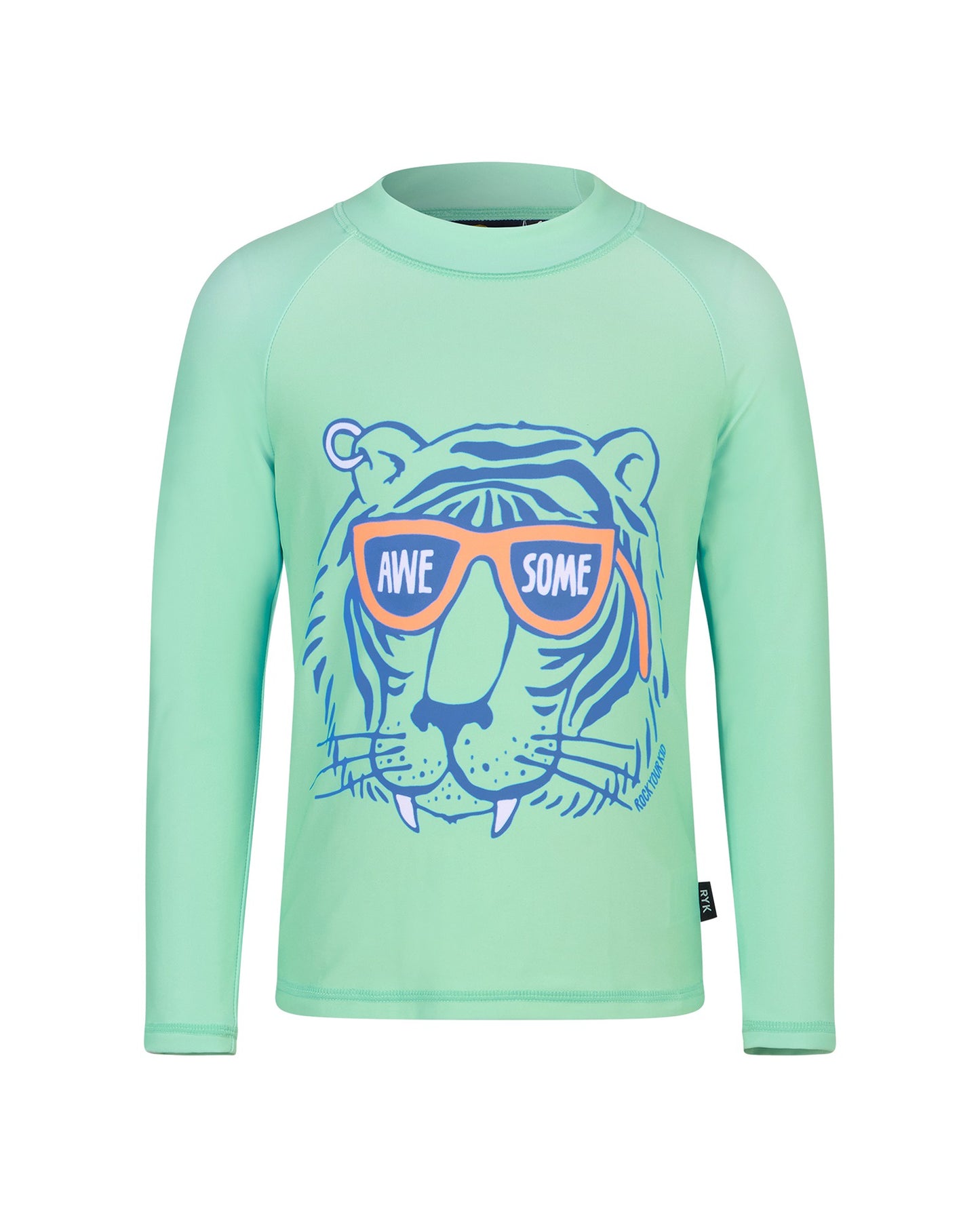 GREEN TIGER RASH VEST