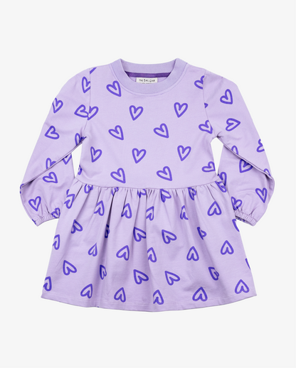 HEART DRESS - ORCHID