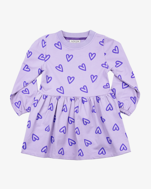 HEART DRESS - ORCHID