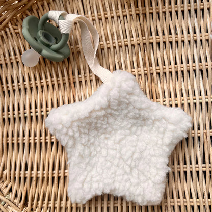 SHERPA PACI COMFORTER - IVORY STAR