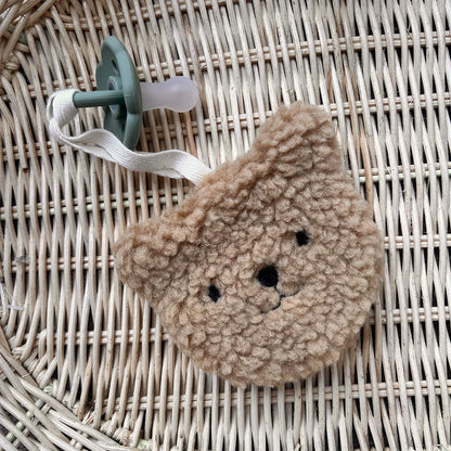 SHERPA PACI COMFORTER - CARAMEL BEAR