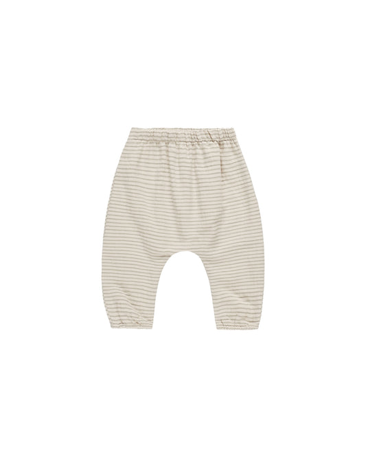 WOVEN PANT - BASIL STRIPE