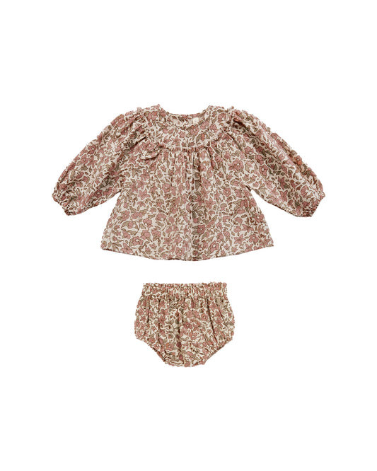 MIA TOP + BLOOMER SET - CAMELIA