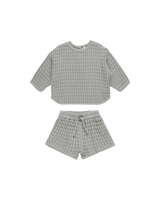 FLYNN SET - DUSTY BLUE