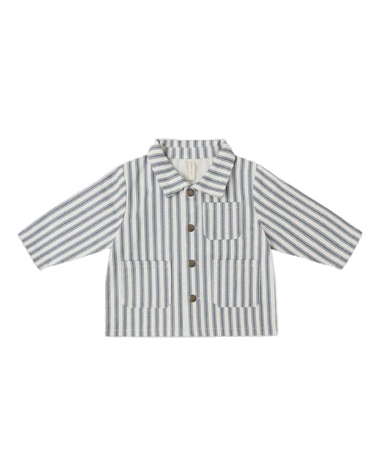 UTILITY JACKET - OCEAN STRIPE