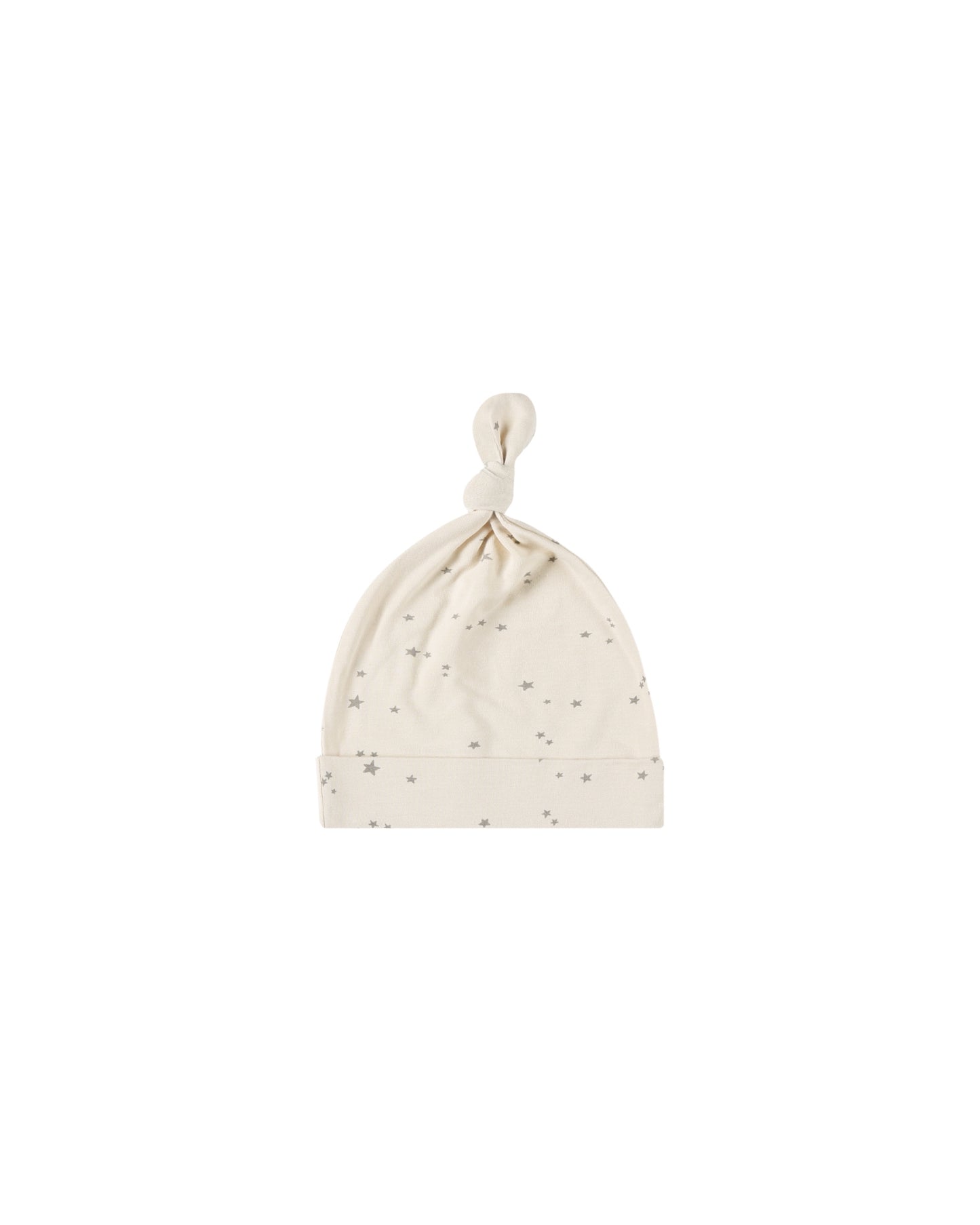 KNOTTED BABY HAT - TWINKLE | NATURAL