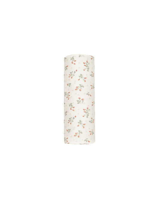 BAMBOO SWADDLE - STRAWBERRIES