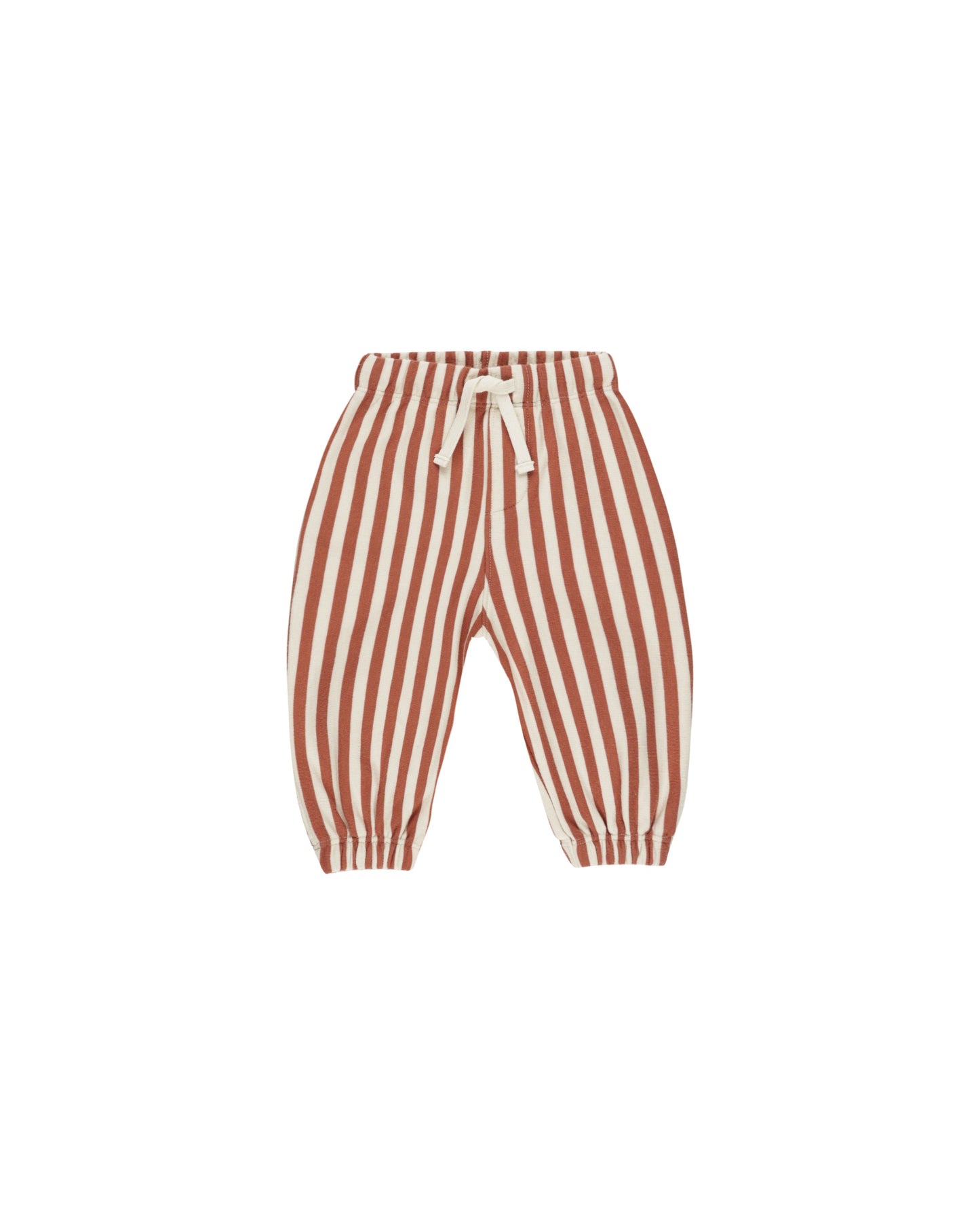 RELAXED JOGGER - POPPY STRIPE