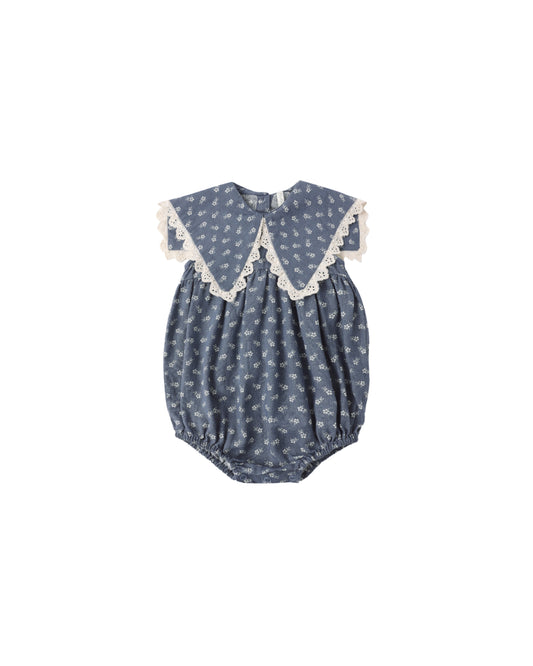 PORTER ROMPER - DITSY MARINE
