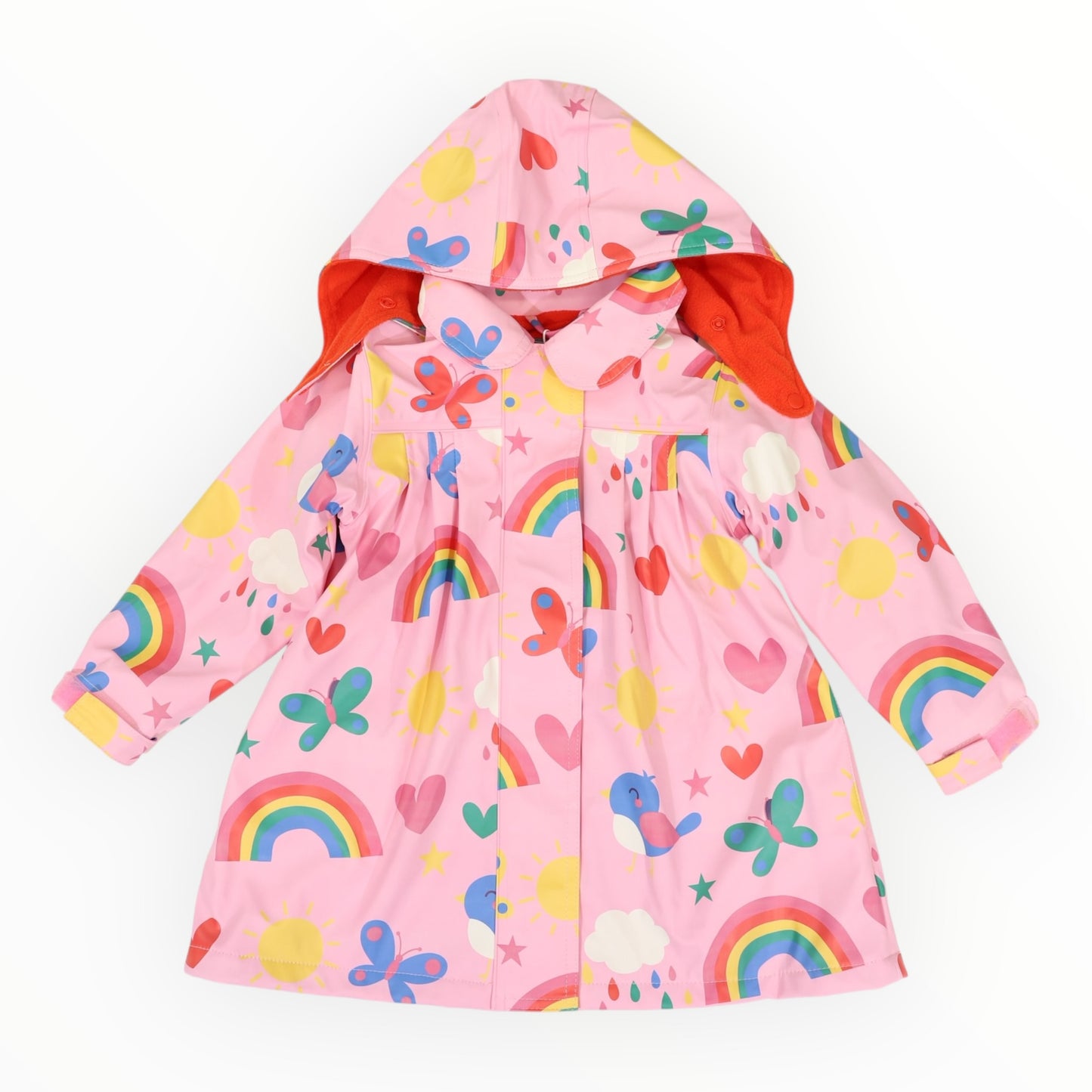 SPING RAINBOW RANCOAT - PINK