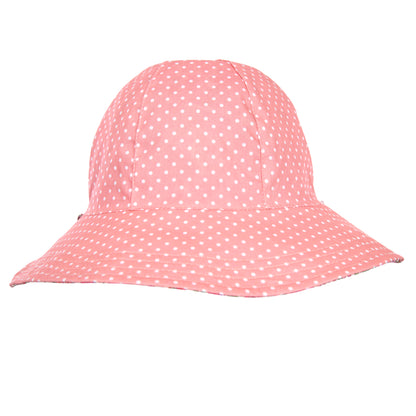 HARPER WIDE BRIM REVERSIBLE SUNHAT - PINK | GREEN | WHITE