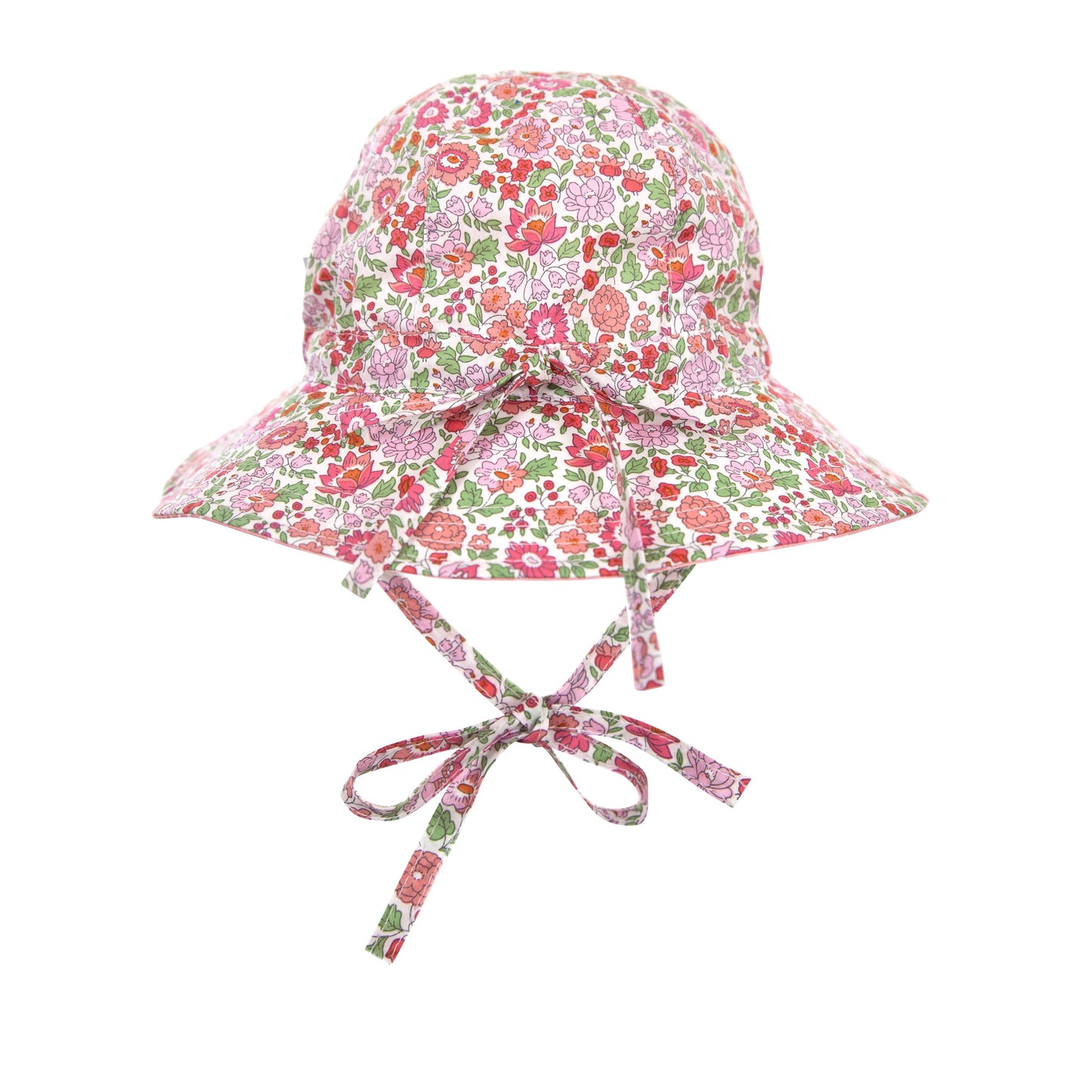 HARPER WIDE BRIM REVERSIBLE SUNHAT - PINK | GREEN | WHITE