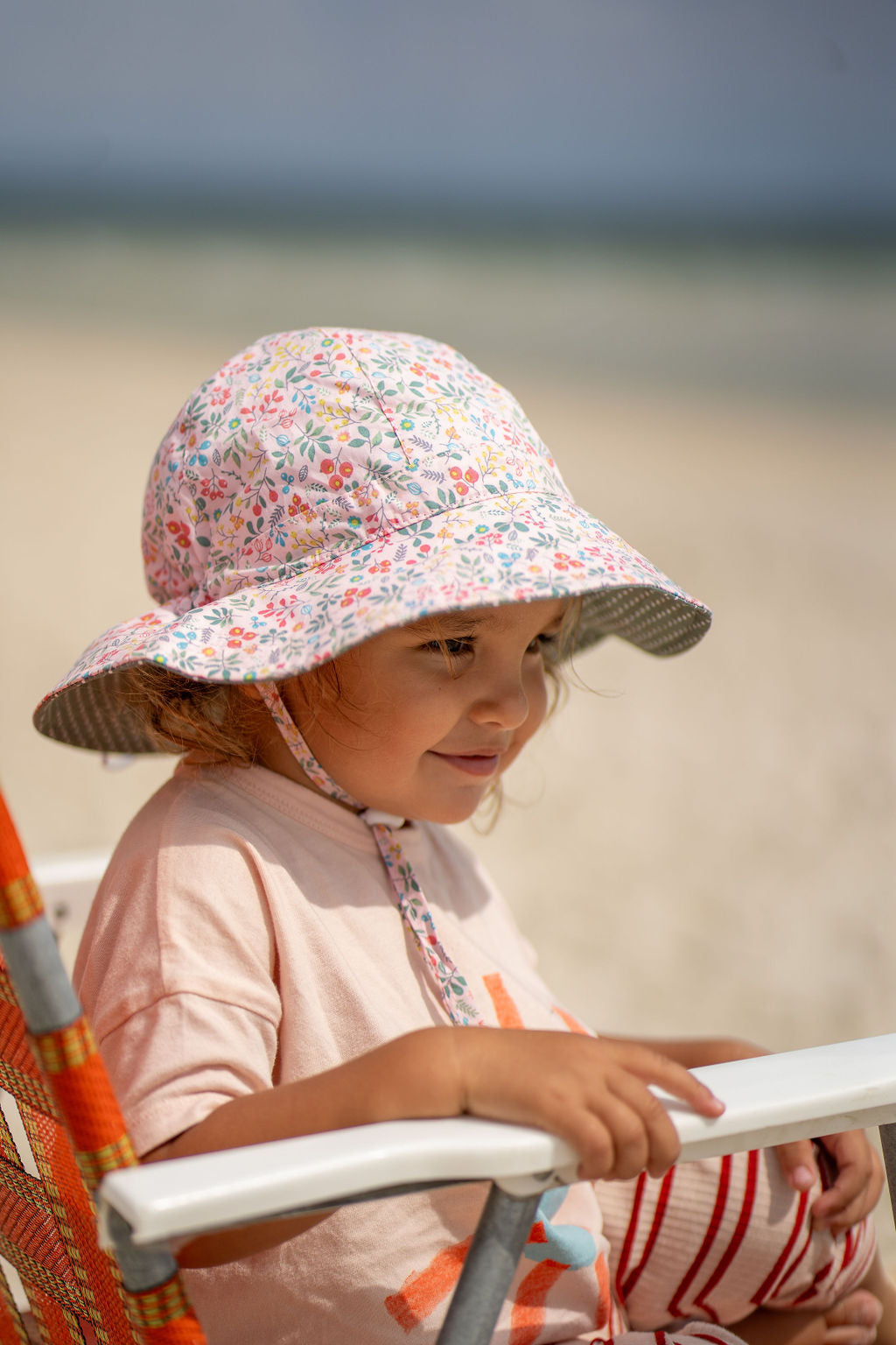 JULIETTE WIDE BRIM HAT - PINK | MULTI