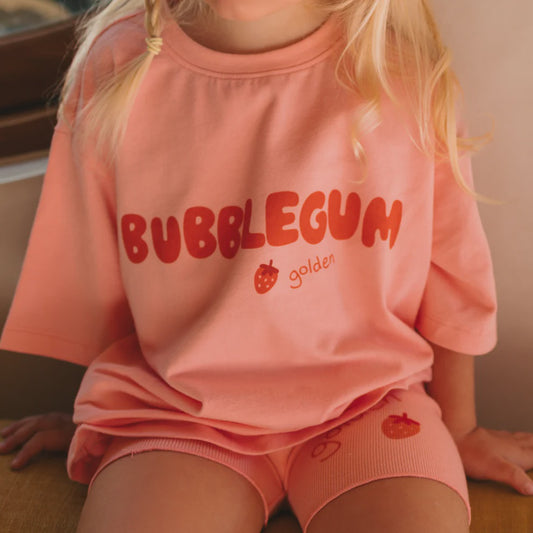 BUBBLEGUM TEE - PINK ICING