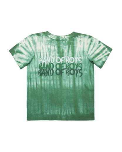 PAINTED TEE - GREEN TIE-DYE