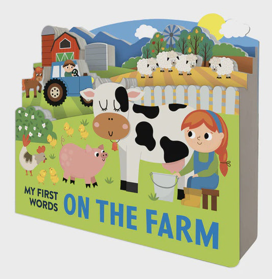 CHUNKY SCENES BOARD BOOK - MY FIRST WORDS - ON THE FARM