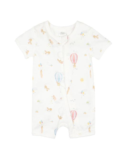 MORGAN SS ZIP ROMPER