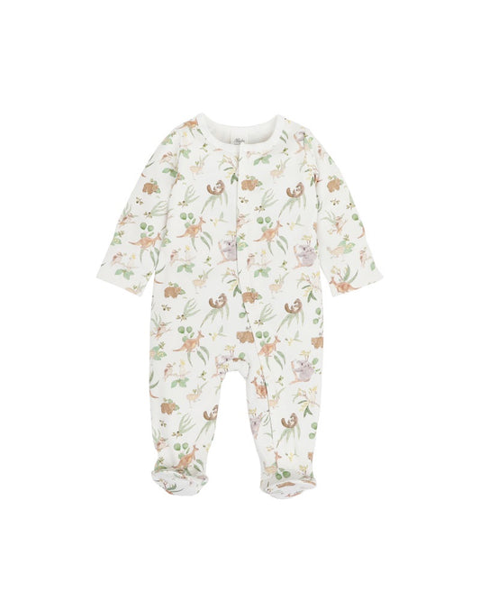 BAILEY NATIVE LS ZIP ONESIE