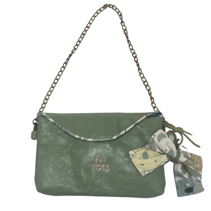 GLAM SHOULDER BAG - OIL GREEN