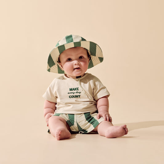 MAKE EVERY DAY COUNT ORGANIC COTTON TEE