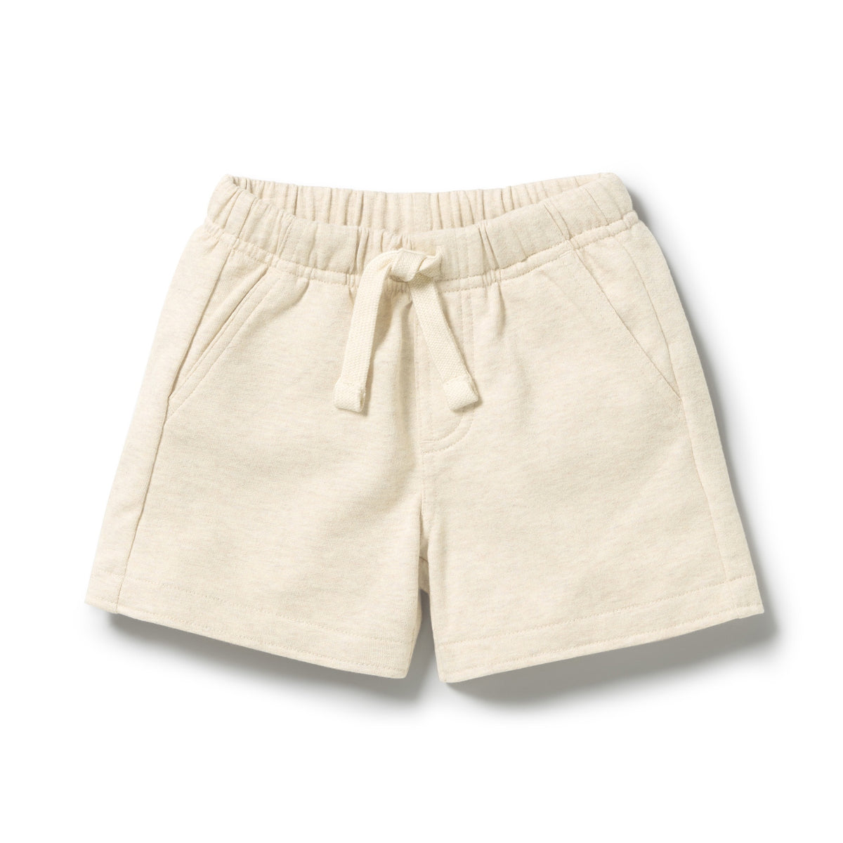 OATMEAL ORGANIC SWEAT LONG SHORT