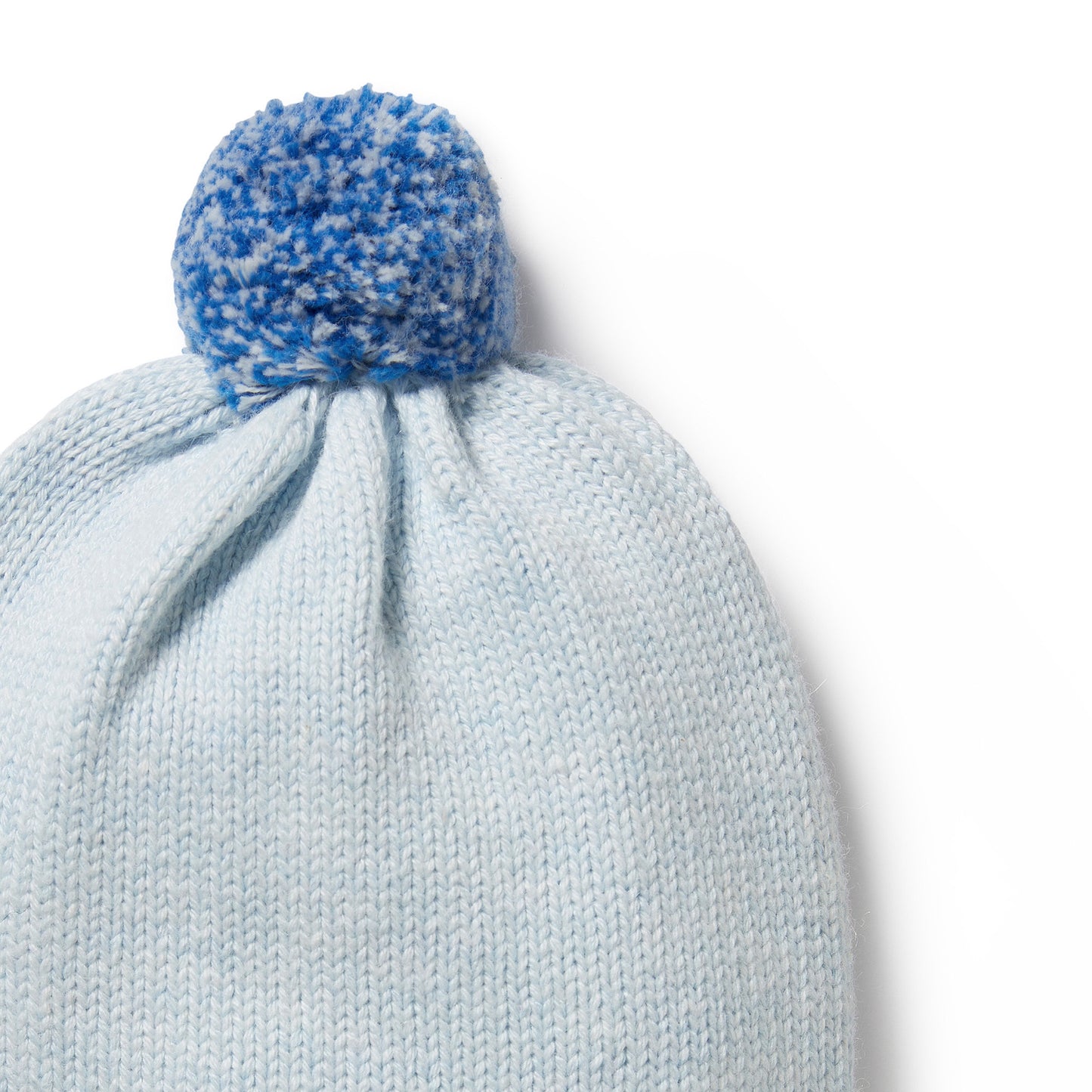 KNITTED HAT - BLUEBELL FLECK