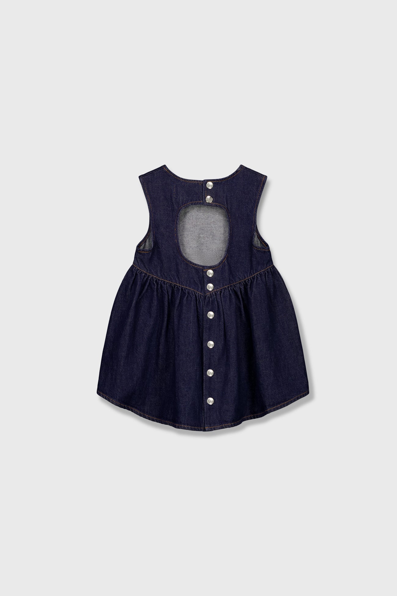 CUBBY WENDY DENIM DRESS - MIDNIGHT