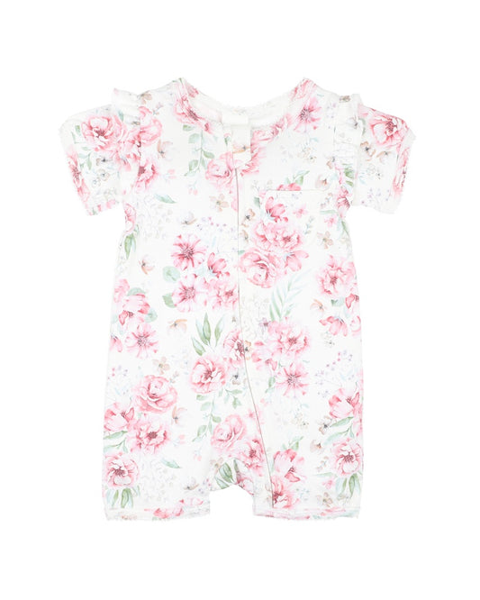 EVIE SS ZIP ROMPER