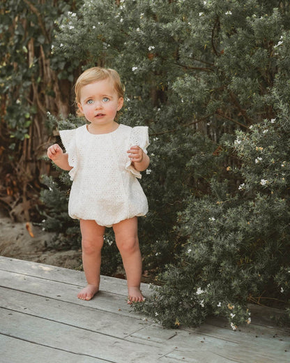 BRODERIE OCCASION BODYSUIT - CLOUD