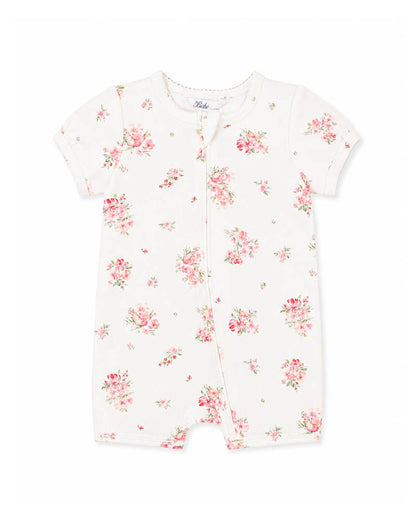 CHELSEA ORGANIC SS ZIP ROMPER