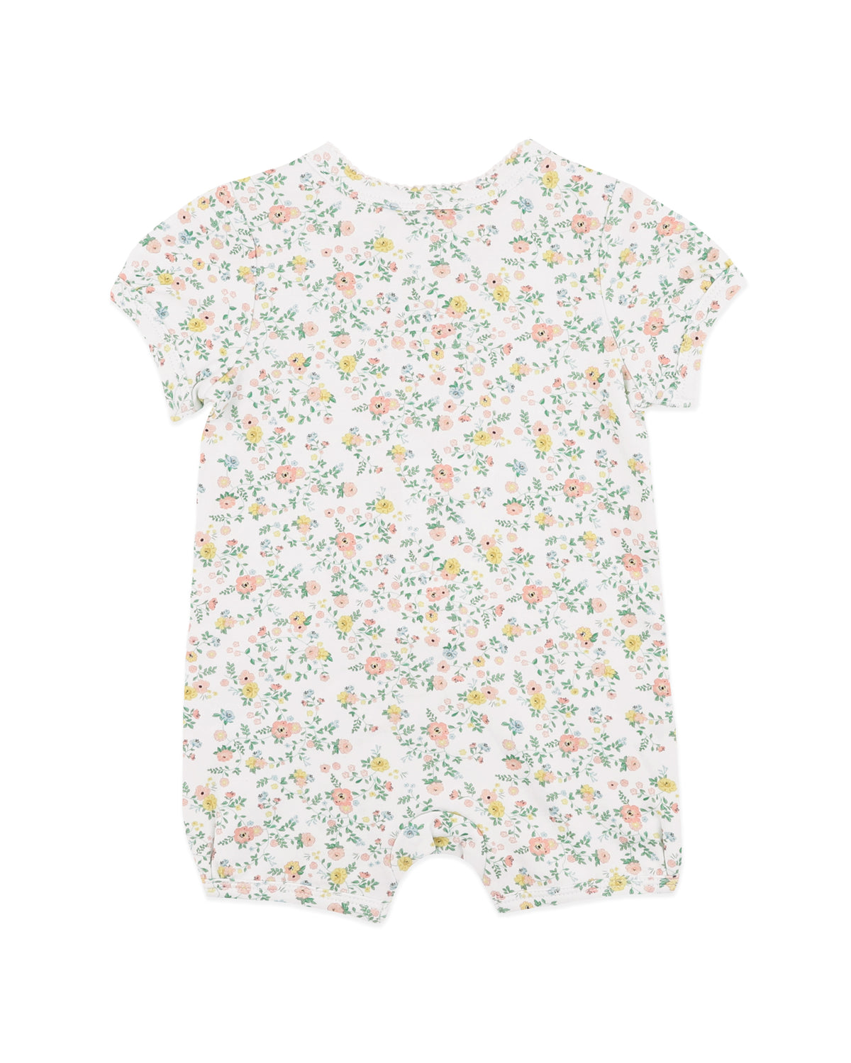 PIA ORGANIC SS ZIP ROMPER