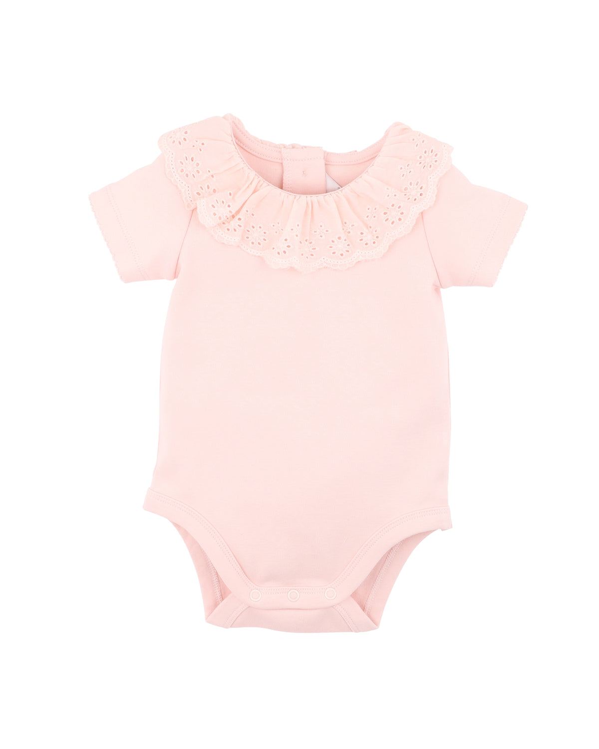 PIA ORGANIC LACE COLLAR BODYSUIT