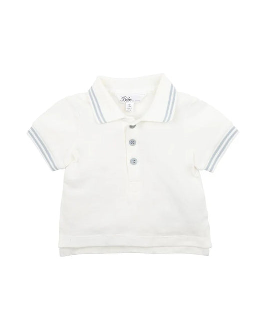HARRY PIQUE POLO - CLOUD