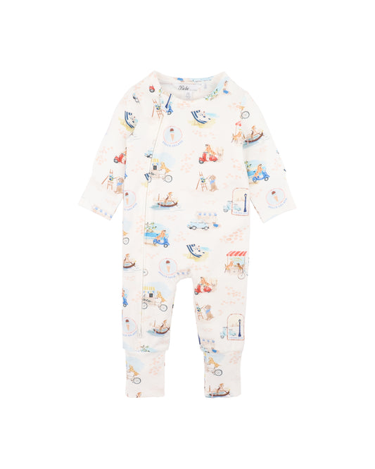 ALEXI ORGANIC LS ZIPSUIT