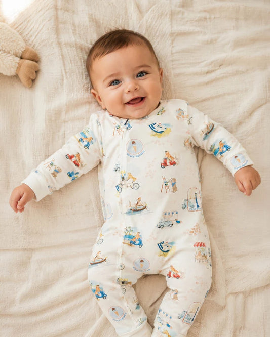 ALEXI ORGANIC LS ZIPSUIT
