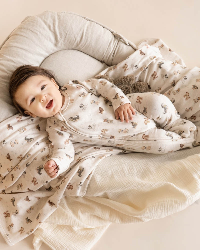 OTTO ORGANIC LS ZIPSUIT