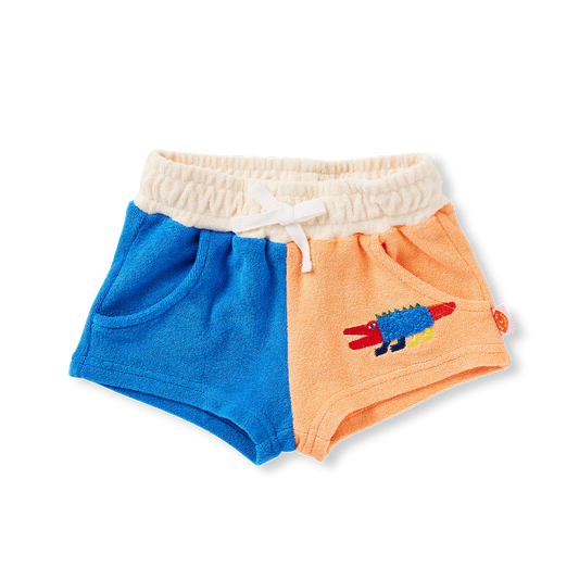 TERRY SHORTS - CROCODILE