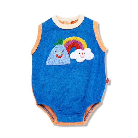 HAPPY CAMPER SINGLET BODYSUIT