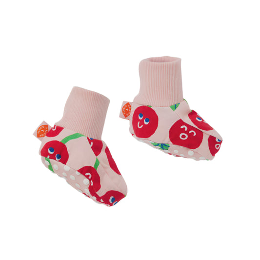 CHEEKY CHERRY BABY BOOTIES