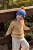 BRONTOSAURUS MERINO BEANIE - BLUE